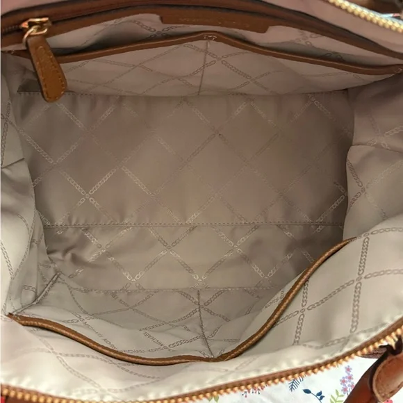 Michael Kors Tan Leather Tote - Picture 6 of 8